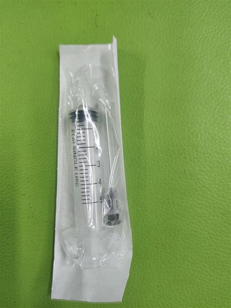 5ml disposable sterile syringes with needle - JLY-S5 - Rainbow or OEM ...