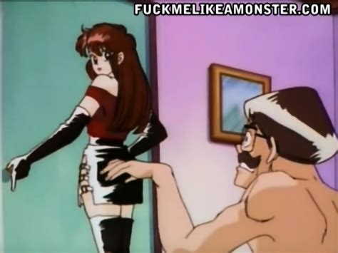 Hentai Babe Takes Massive Dick In Her Wet Pussy