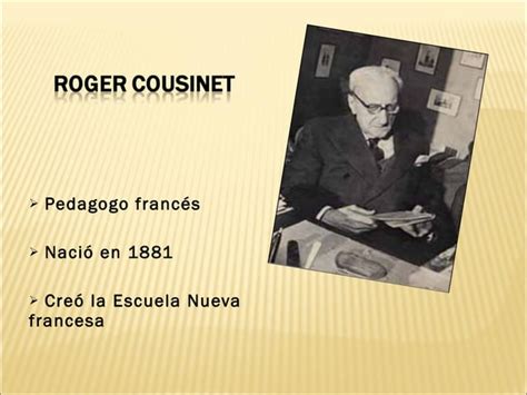 Roger Cousinet Ppt