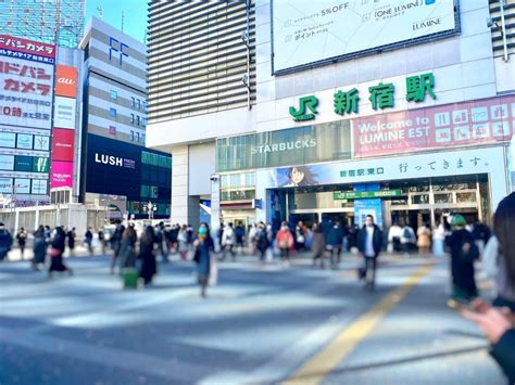 新宿駅のわかりやすい待ち合わせ場所7選！行き方と画像付き カフェ巡りとライブ参戦日記