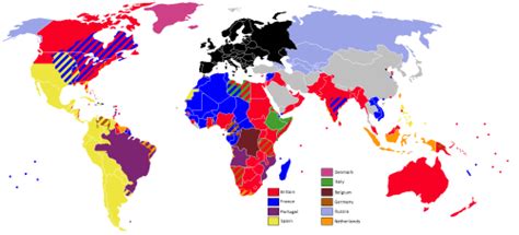 The Full Extent Of The European Empires More Colonies Maps Photo