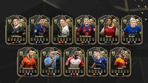 Ea Fc 24 Totw 8 Release And Leaks In Form Team Of The Week Cards List