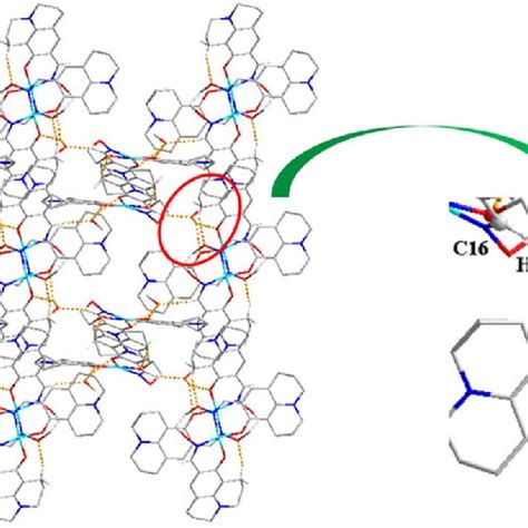 2 D Supramolecular Structure Of The Cu Ii Complex Download Scientific Diagram