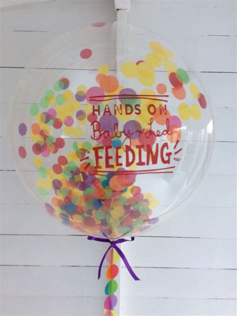 24" Confetti Bubble Balloon - Confetti Balloons