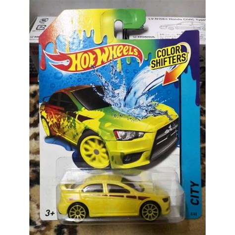 Hot Wheels Color Shifters MITSUBISHI LANCER EVOLUTION Shopee Malaysia