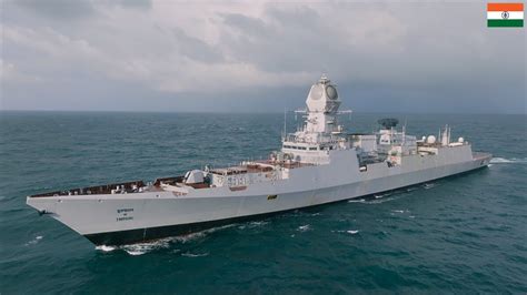 Ins Imphal Commissioned To The Indian Navy Youtube