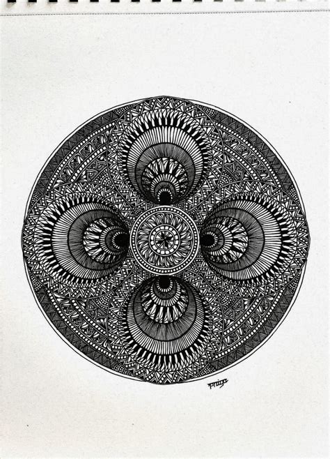 Illusion Mandala Mandala Art X Cms A Paper International