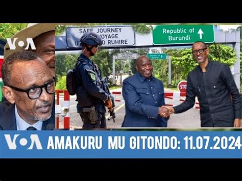 Amakuru Mu Gitondo Ijwi Ry Amerika Thomas Kamirindi