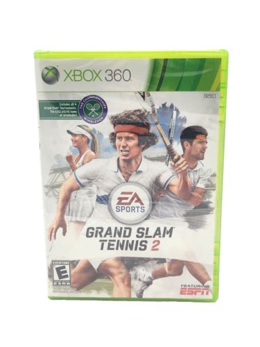 Grand Slam Tennis Microsoft Xbox Brand New Factory Sealed