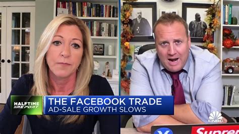 Watch CNBC's 'Halftime Report' traders debate whether to buy Facebook