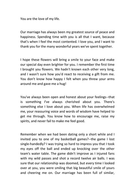 Free Printable Anniversary Letter Templates [My Husband, Boyfriend, Wife]