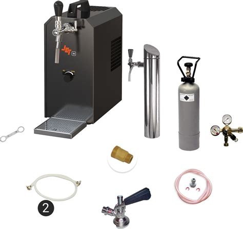 Complete Set Biertap JET 30 1 Kraans Droogkoeler 30 Liter Uur