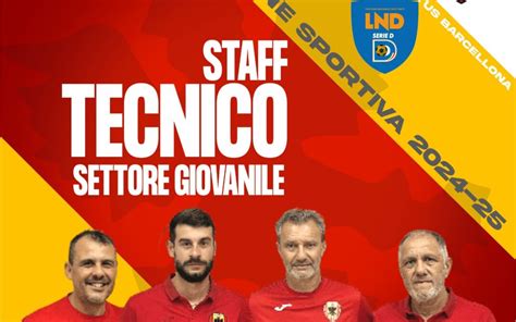 Calcio La Nuova Igea Virtus Definisce Lo Staff Tecnico Del Settore