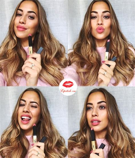 Review Son YSL 17 Nude Antonym Hồng Nâu Trendy Lipstick vn