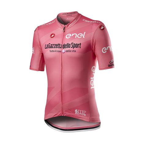 Castelli Maglia Ciclismo Giro Competizione Rosa Uomo Acquista