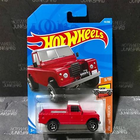 Jual Hot Wheels Land Rover Series Iii Pickup Hw Hot Trucks Red Kab Tangerang Hotwheels