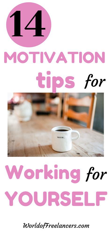 14 Motivation Tips for Working When You Don't Want To • World of ...