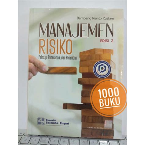 Jual Buku Manajemen Risiko Prinsip Penerapan Dan Penelitian Edisi Ke