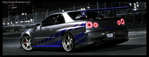 Brian Skyline 2Fast2Furious by aNqUi on DeviantArt