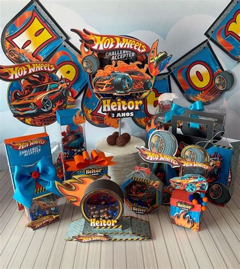Kit De Fiesta Hot Wheels V PREMIUM