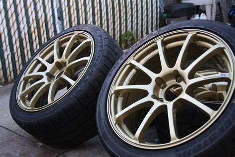 FS For Sale NY Advan RS Gold 18x9 45 114 3x5 Blizzaks LM 25 NASIOC