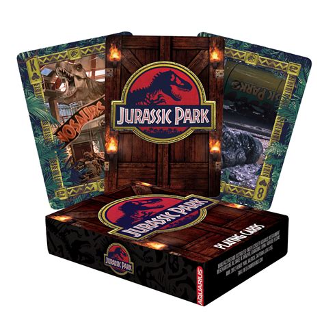 Jurassic Park Playing Cards Nmr