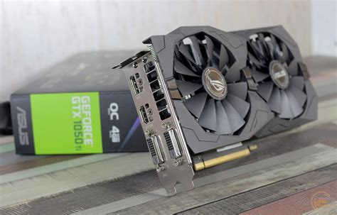 Обзор и тестирование видеокарты ASUS ROG STRIX GeForce GTX 1050 Ti ...