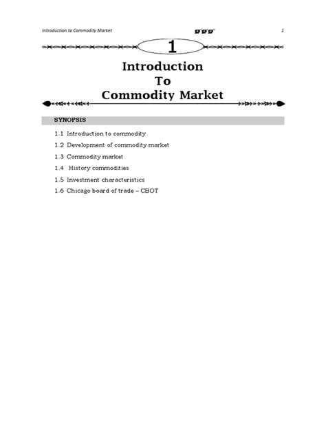 Combined Cdm Notes Pdf Commodity Markets Futures Contract