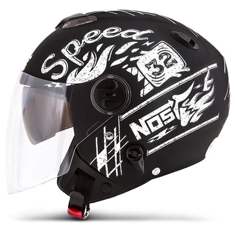 Capacete Moto Aberto Pro Tork New Atomic Nos Speed Masculino Feminino