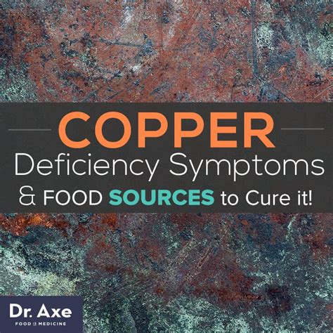 Supplements Copper Copper Deficiency Symptoms Sources To Cure It