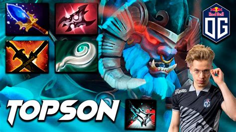 Og Topson Barathrum Spirit Breaker Dota Pro Gameplay Watch Learn