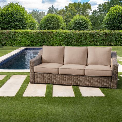 Sunbrella Outdoor Deep Seating Sofa Cushion Set 23 5 Wx23 Dx5 H