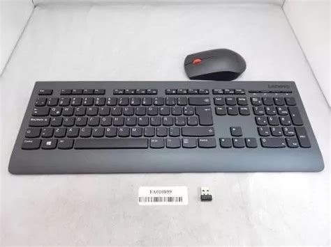 Kit De Teclado Y Mouse Inalámbrico Lenovo 4x30h56831 Cuotas sin interés