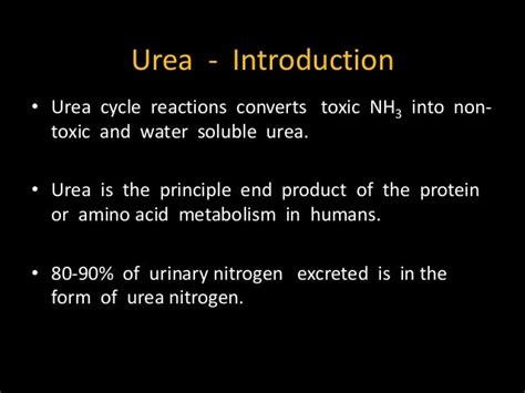 Urea synthesis