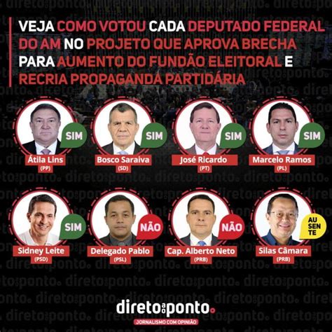 Novas Regras Eleitorais Veja Como Votaram Os Deputados Do