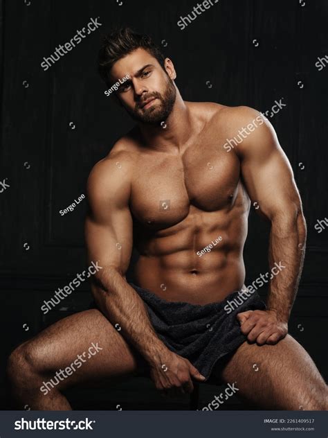 Brutal Sexy Man Six Pack Abs Stock Photo Shutterstock