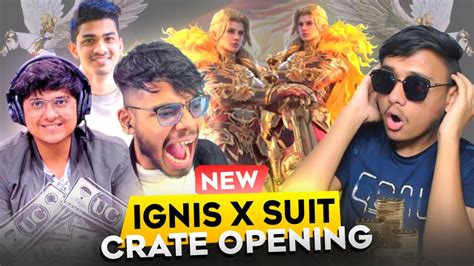 WORLD RECORD LUCKIEST CRATE OPENING OF NEW IGNIS X SUIT CRATE OPENING