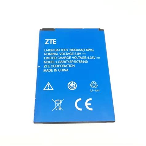 Pila Bateria Zte Blade L2 Plus Sminva 2000 Mah Original Meses Sin