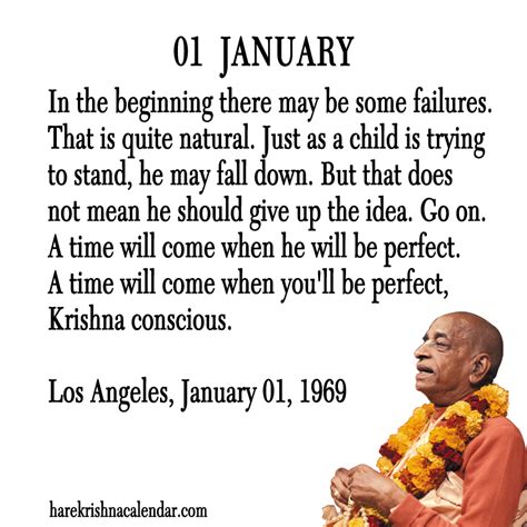 Srila Prabhupada’s Quotes In January – Page 4 – Hare Krishna Calendar