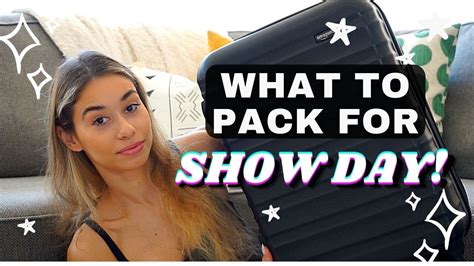 What To Pack For Show Day Bikini Competition Packing List Kat Vera