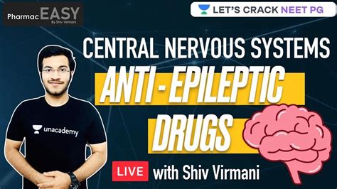 PharmacEasy CNS Anti Epileptic Drugs NEET PG 2021 Shiv Virmani