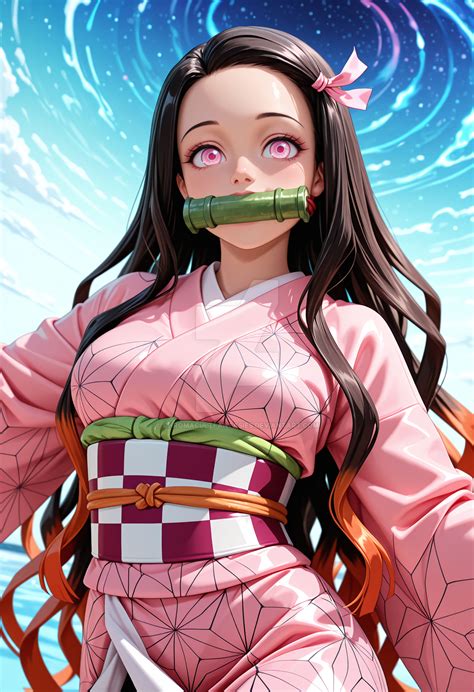 Nezuko Kamado (DS) - I'm A Survivor by ChromaCultFantasies on DeviantArt