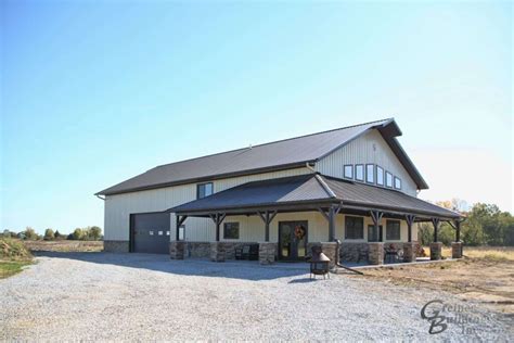 Shome® The Ultimate Pole Barn With Living Quarters Greiner Buildings