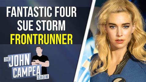 Fantastic Fours Sue Storm Frontrunner Says It Would Be An Honor