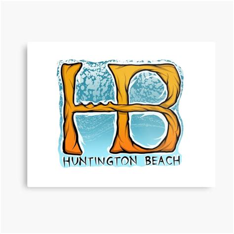 Huntington Beach Logo Gifts & Merchandise | Redbubble