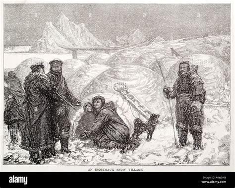 eskimo igloo high resolution stock photography  images alamy