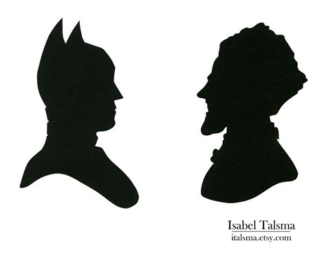 Why So Serious? Batman and the Joker hand-cut... | This and That - The Art of Isabel Talsma