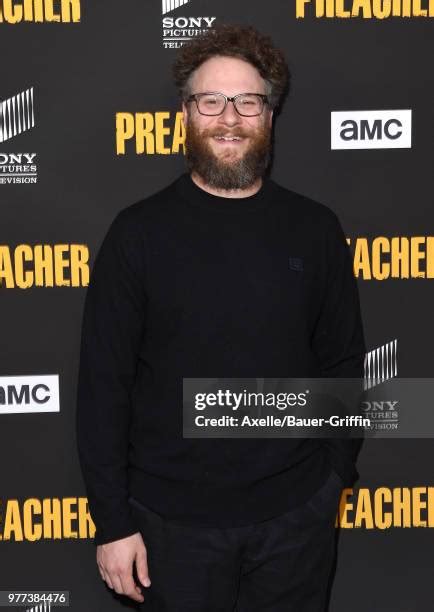 Seth Rogen Preacher Premiere Photos and Premium High Res Pictures ...