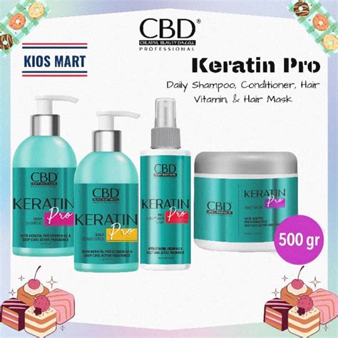 Jual Cbd Professional Keratin Pro Daily Shampoo Daily Conditioner