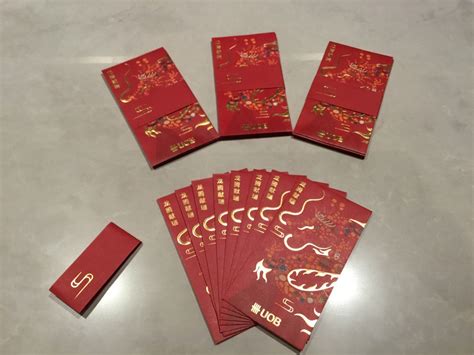 UOB 2024 CNY Ang Pow Red Packet Hong Bao Lunar New Dragon Year Hobbies